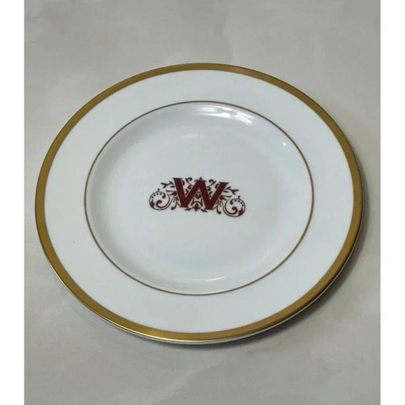 Pickard Signature Round Bread Butter & Plate Hand Decorated Americas Finest 6.5" - Picture 1 of 4